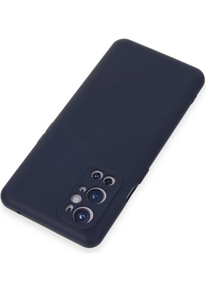 One Plus 9 Pro Kılıf Nano Içi Kadife Silikon - Lacivert modelleri