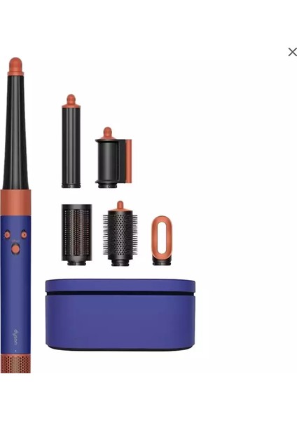 Dyson Airwrap I.d.™ Saç Şekillendirme ve Kurutma Seti (Vinca Mavisi ve Topaz) Ithalatçı Garantili
