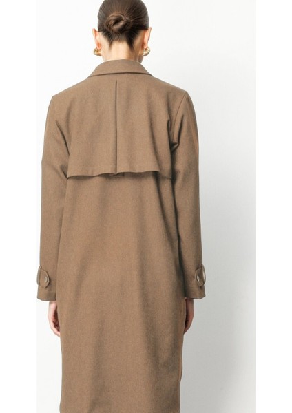 Klasik Yaka Düz Bej Kadın Tunik M1MZ1030210163 fiyatları