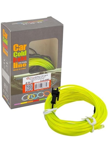 Powermaster 5 Metre 5 Volt USB Adaptörlü Neon Parlak (Florasan) Yeşil Ip Aydınlatma PM-6083 modelleri