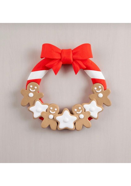 Yılbaşı Süsü - Olivian's Kurabiye Adamlar Kapı Süsü