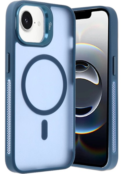 Joko Iphone 16E Flet Lens Magsafe Kapak - Lacivert