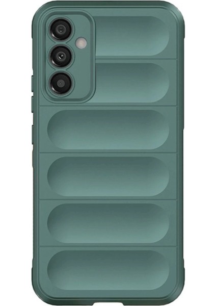 Samsung A56 Kılıf Optimum Silikon - Koyu Yeşil