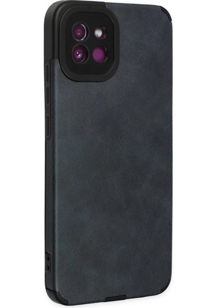 Samsung Galaxy A03 Kılıf Loop Deri Silikon - Lacivert fiyatları