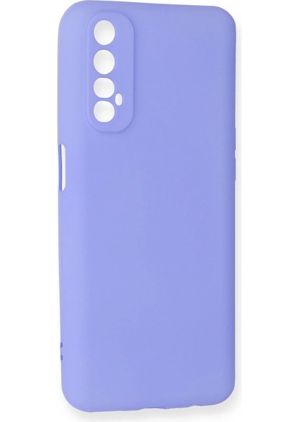 Realme 7 Kılıf First Silikon - Lila fiyatları