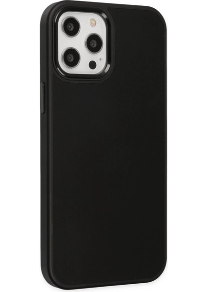 Iphone 12 Pro Max Kılıf Asya Deri Silikon - Siyah fiyatları