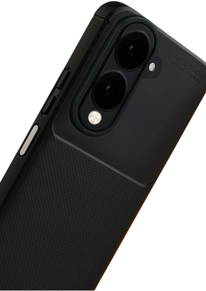 Vivo Y29S Auto Focus Karbon Kapak - Siyah fırsatları
