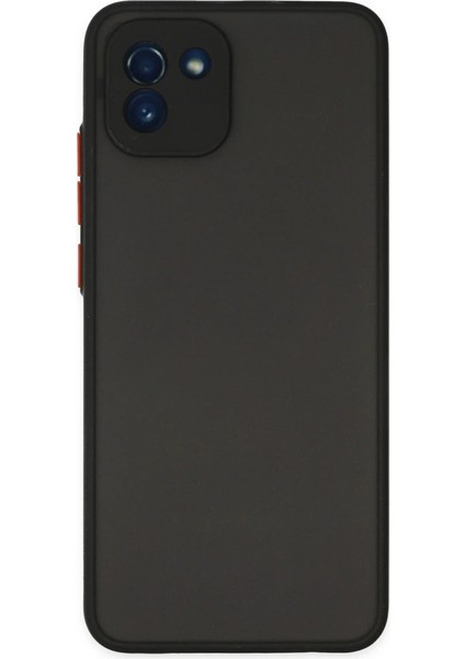 Samsung Galaxy A03 Kılıf Montreal Silikon Kapak - Siyah