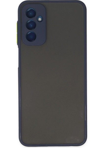 Samsung Galaxy M13 Kılıf Montreal Silikon Kapak - Lacivert