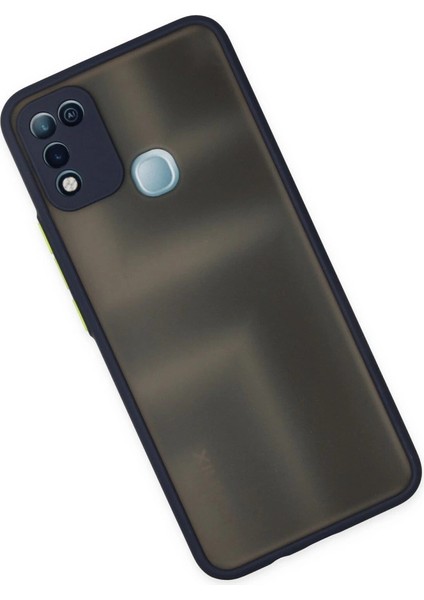 Infinix Hot 10 Play Kılıf Montreal Silikon Kapak - Lacivert modelleri