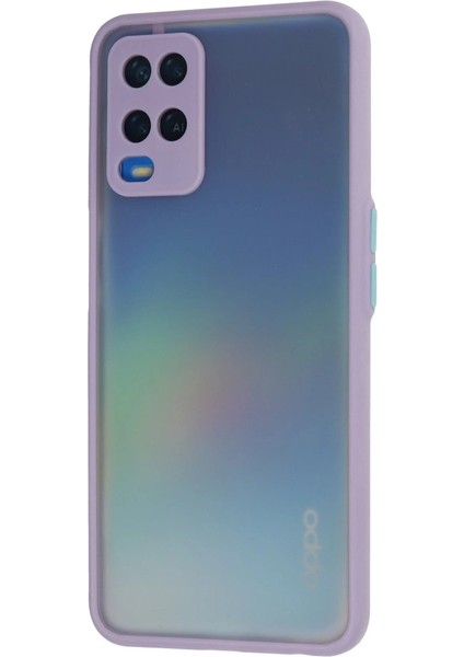 Oppo A54 4g Kılıf Montreal Silikon Kapak - Mor modelleri