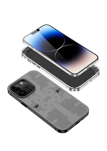 Iphone 13 Pro Kılıf Mekanik Bumper Kapak - Derin Mor indirimleri