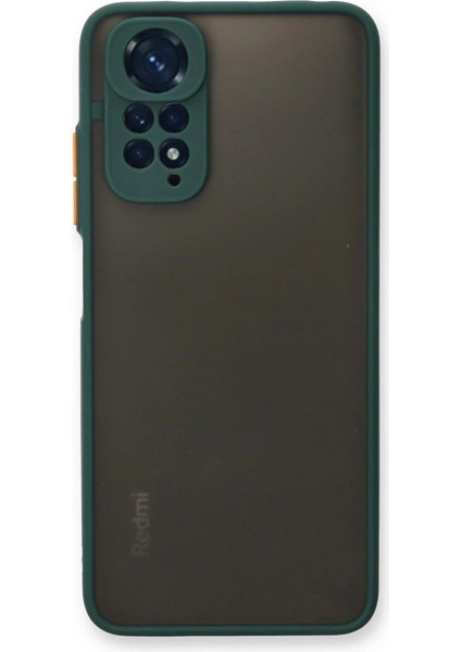 Xiaomi Redmi Note 11 Pro Kılıf Montreal Silikon Kapak - Yeşil