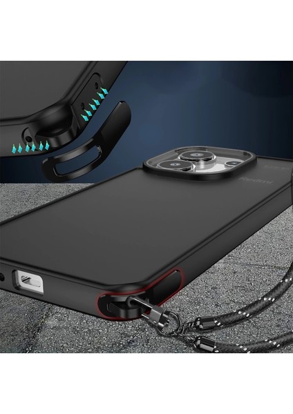 Xiaomi Redmi Note 13 Pro 4g Kılıf Elegant Kapak - Pudra fırsatları