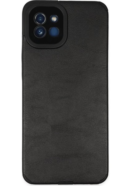 Samsung Galaxy A03 Kılıf Loop Deri Silikon - Siyah