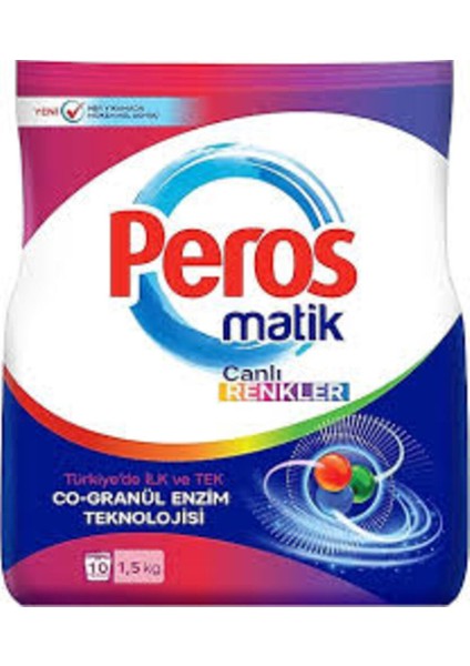 Matik Toz Deterjan Canlı Renkler 1,5 kg - 10 Yıkama