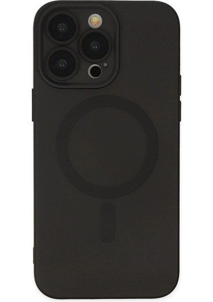 Iphone 13 Pro Kılıf Moshi Lens Magneticsafe Silikon - Siyah