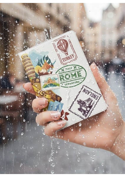 Sevimli Desenli Pasaport Kılıfı ve Valiz Etiketi Seti – Su Geçirmez, Dayanıklı, Seyahat Dostu indirimleri