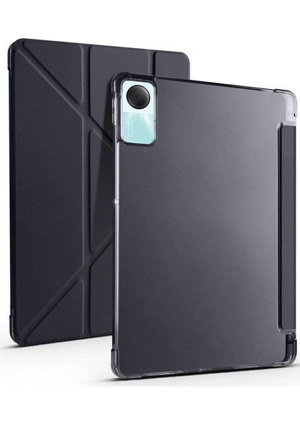 Xiaomi Redmi Pad Se 4g Kılıf Kalemlikli Mars Tablet Kılıfı - Siyah