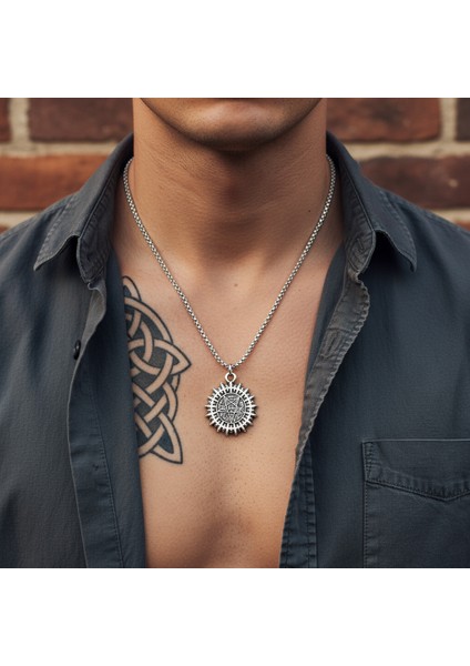 Manga - Black Butler Kuroshitsuji Gümüş Kaplama Örme Zincir Kolye fiyatları