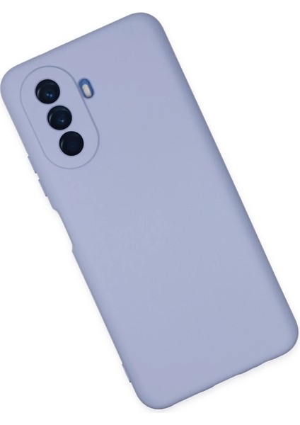 Huawei Nova Y70 Kılıf Nano Içi Kadife Silikon - Lila modelleri