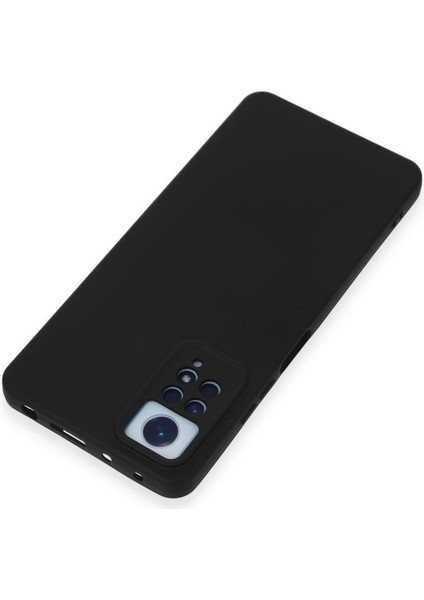 Xiaomi Redmi Note 12 Pro 4g Kılıf Nano Içi Kadife Silikon - Siyah modelleri