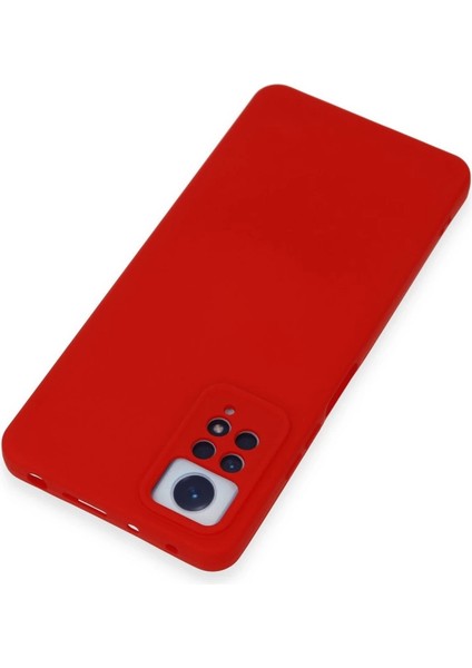 Xiaomi Redmi Note 12 Pro 4g Kılıf Nano Içi Kadife Silikon - Kırmızı modelleri