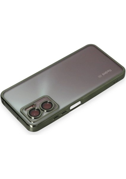 Xiaomi Redmi 10 5g Kılıf Razer Lensli Silikon - Yeşil modelleri