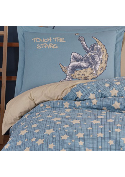 Tek Kişilik Poplin Nev Takımı Space Mavi fiyatları