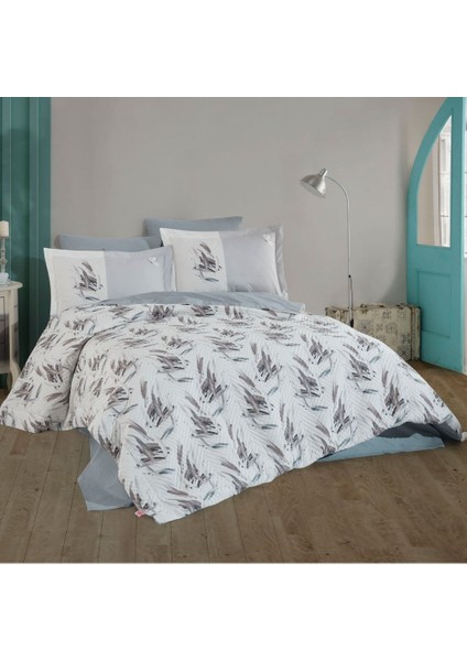 Tek Kişilik Poplin Nev Takımı Estate Taş