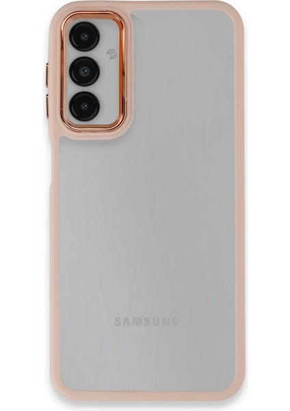 Samsung Galaxy A24 4g Kılıf Dora Kapak - Pudra