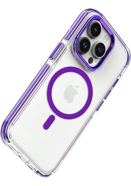 Joko Iphone 14 Bella Magsafe Kapak - Derin Mor modelleri