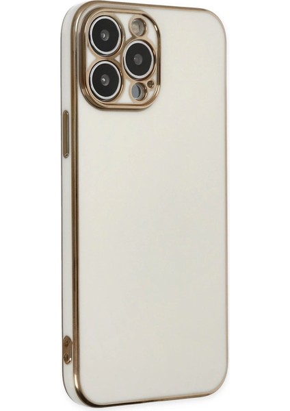 Iphone 15 Pro Max Kılıf Volet Silikon - Beyaz modelleri