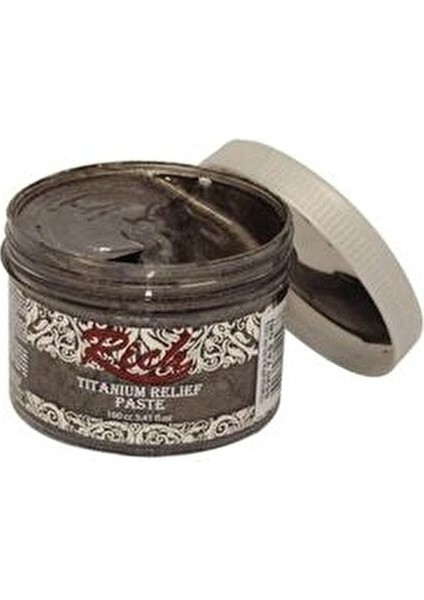 Titanyum Metalik Rölyef Pasta N:5520 Taş Gri 160 cc Su Bazlı Doku Çalışması İçin Özel Ürün fiyatları