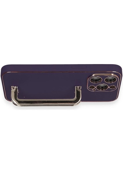 Iphone 14 Pro Kılıf Coco Elit Kapak - Derin Mor modelleri