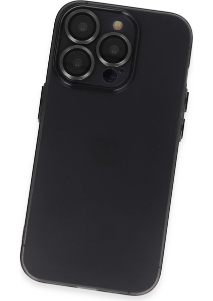 Iphone 14 Pro Kılıf Luko Lens Silikon - Siyah modelleri