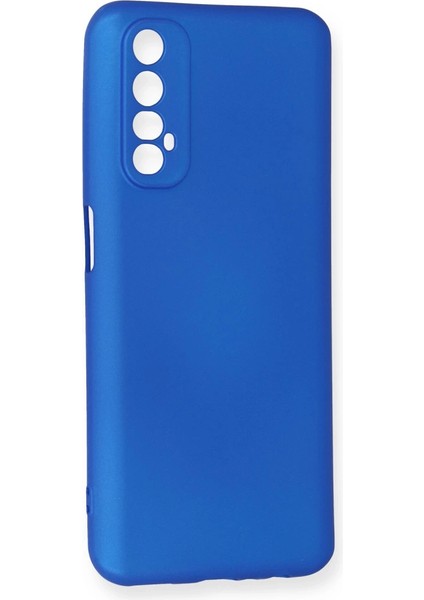 Realme 7 Kılıf First Silikon - Mavi fiyatları