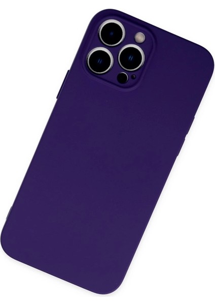 Iphone 13 Pro Max Kılıf Nano Içi Kadife Silikon - Mor fiyatları
