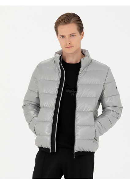 Erkek Gri Kaz Tüyü Kapitone Mont 50273891-VR024 modelleri