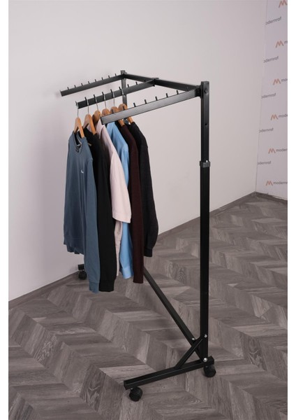 Tek Katlı Tek Taraflı 3 Bastonlu Askılık modelleri