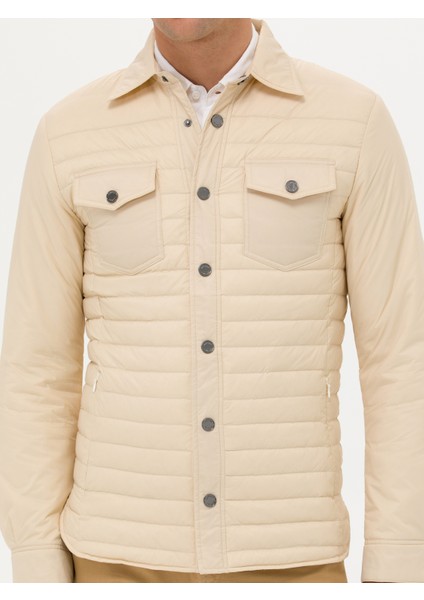 Erkek Bej Mevsimlik Mont Ceket 50266366-VR011