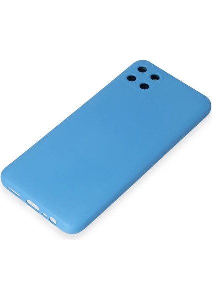 Realme C11 Kılıf Nano Içi Kadife Silikon - Mavi fırsatları