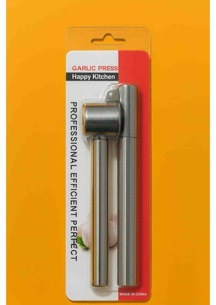 Paslanmaz Çelik Sarmısak Ezme Aleti Garlic Press