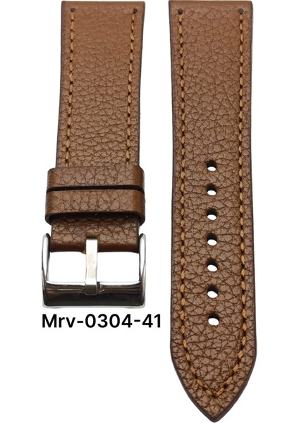 22 Mm-Mrv Spor Taba Flotur Doğal Dikiş Deri Kordon