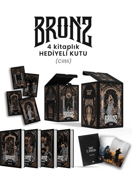 Bronz Serisi - 4 Kitaplık Hediyeli Kutu