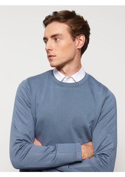 Yeni Sezon Bisiklet Yaka Erkek Triko Kazak fırsatları