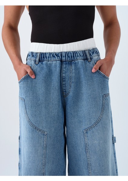 Baggy Fit Kadın Kapri fırsatları