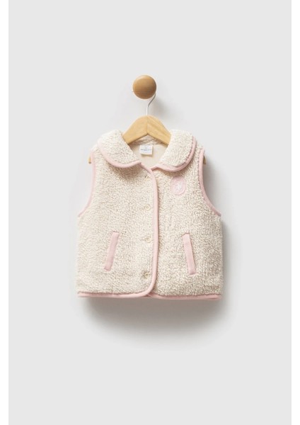 U.s. Polo Assn Yelek USB2777 Ekru