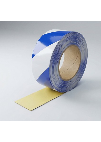 Mavi Beyaz Reflektörlü Bant 5cm x 5m Gece Görünürlüğü Artıran Güçlü Yapışkanlı Güvenlik Uyarı Şeridi fırsatları