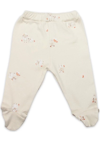 Bistyle Patikli Alt Fluffy And Lovely 16111 Bej